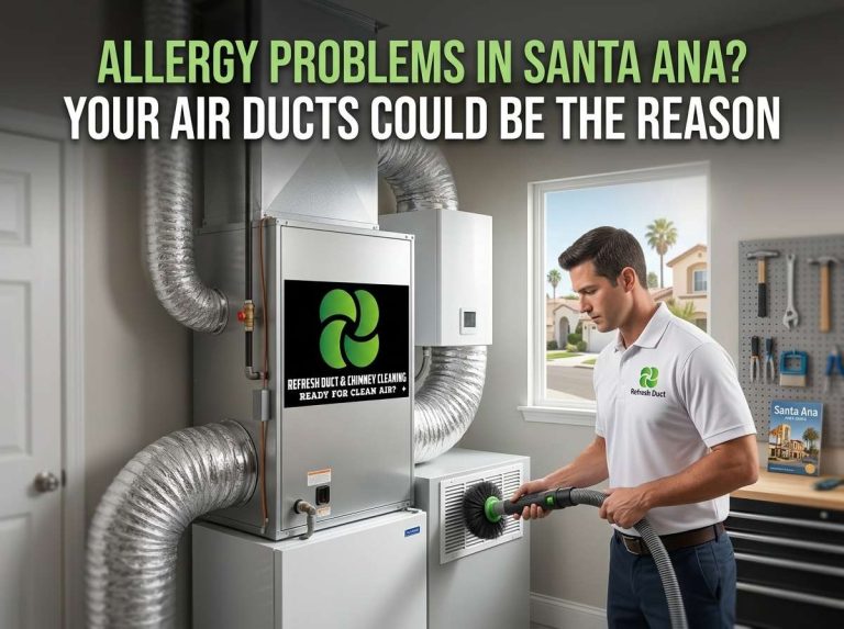 Allergy Problems in Santa Ana? Your Air Ducts Could Be the Reason