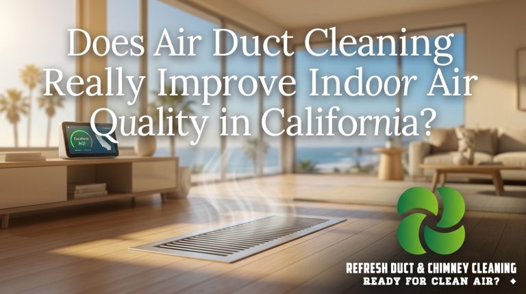 Does Air Duct Cleaning Really Improve Indoor Air Quality in California?