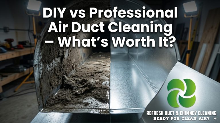 DIY vs Professional Air Duct Cleaning – What’s Worth It