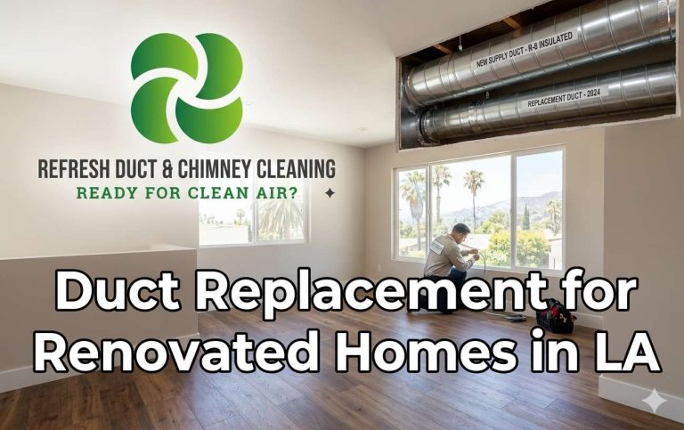 Duct Replacement for Renovated Homes in LA