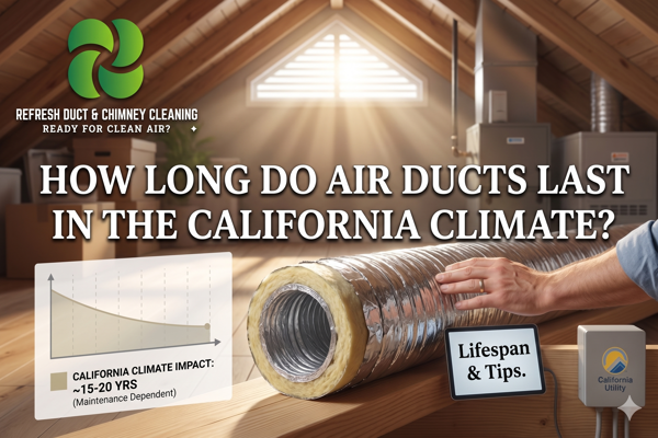 How Long Do Air Ducts Last in the California Climate?
