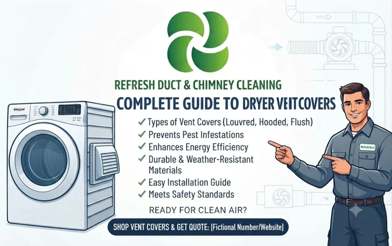 Dryer vent covers guide